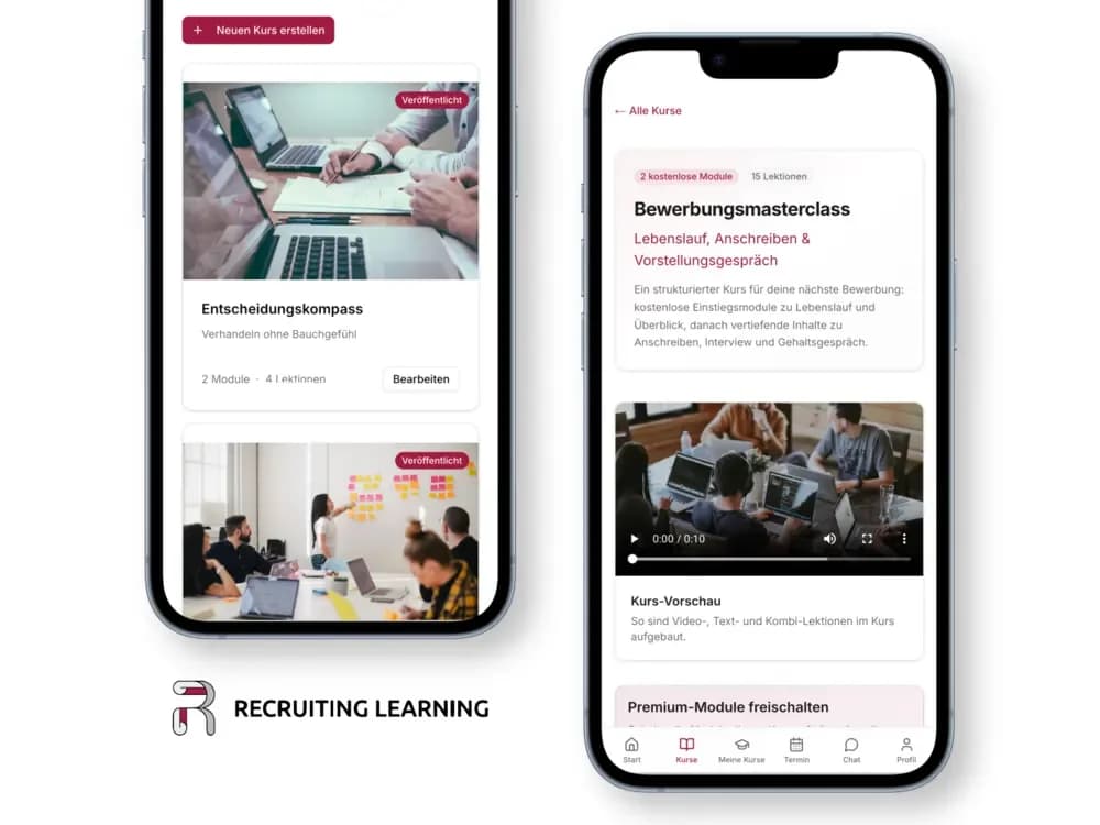 Recruiting Learning App